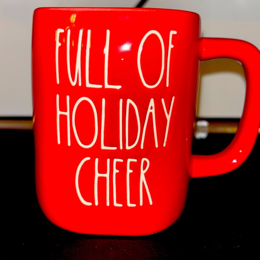 Rae Dunn FULL OF HOLIDAY CHEER mug